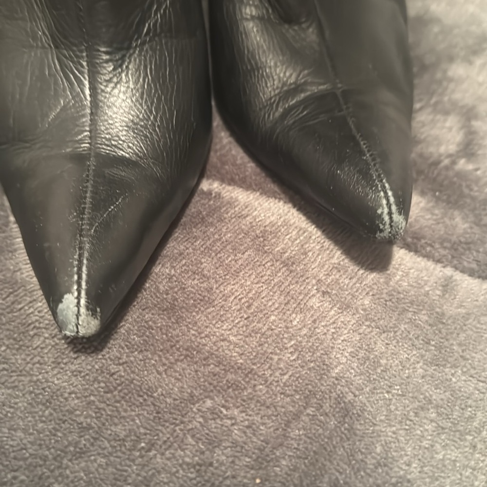 Steve Madden size 8M “Weapon” leather zip up boots - Picture 4 of 9